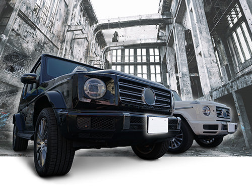 現行 G-Class (W463A) 専用 ライセンスプレートベースWH  MHG-019